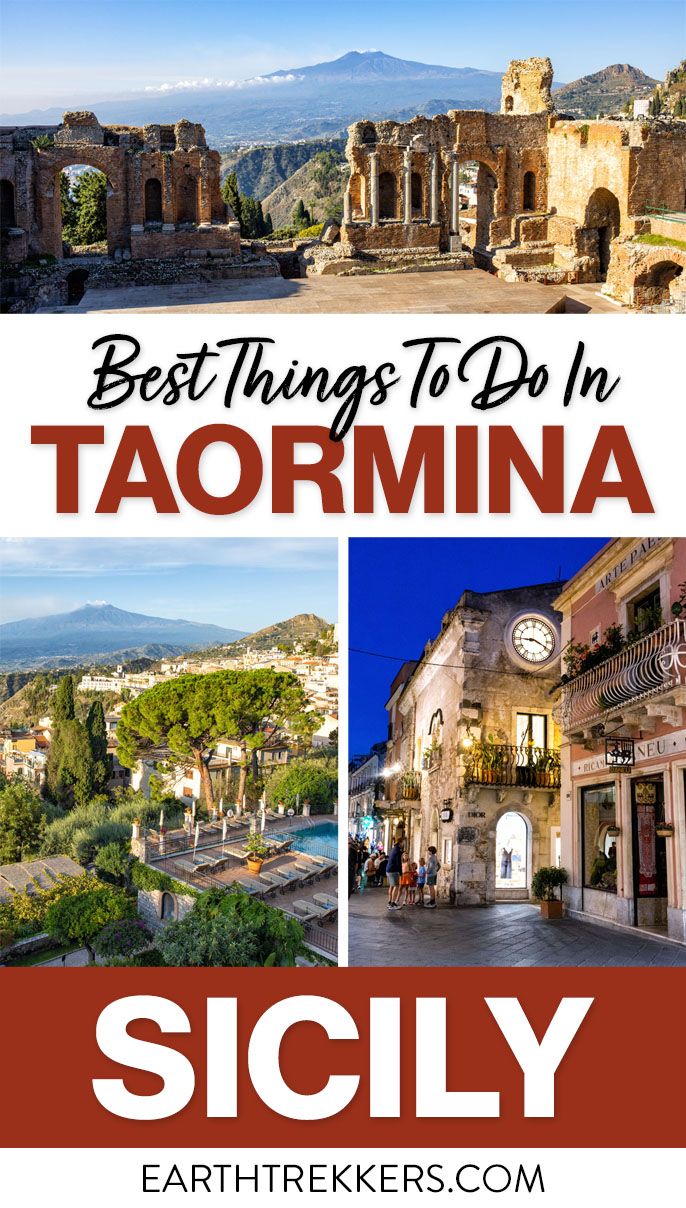 Best things to do in Taormina, Sicily. The Ancient Greek Theater, scenic walks and beautiful piazzas, plus the best day trips.