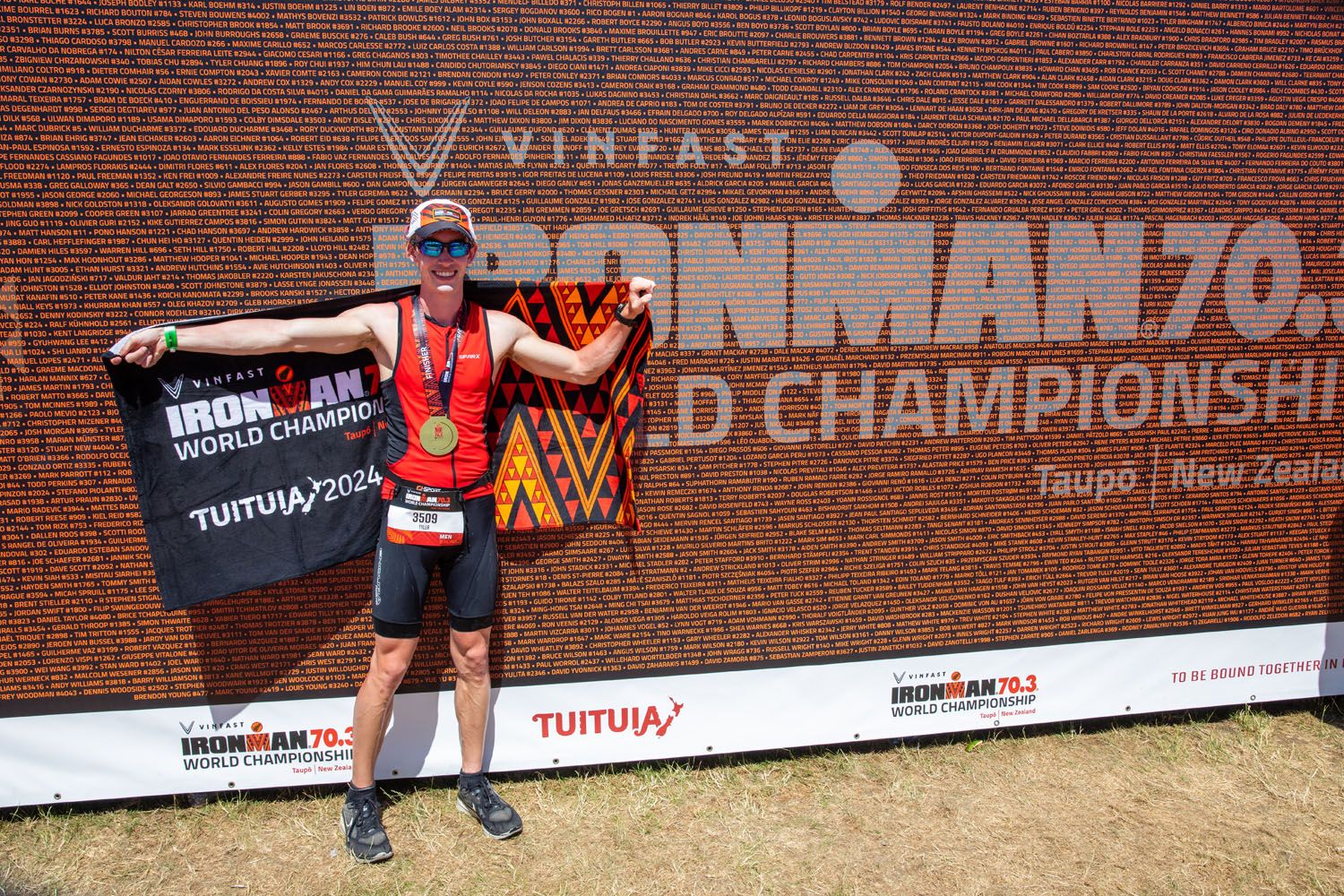 Tyler after the Race