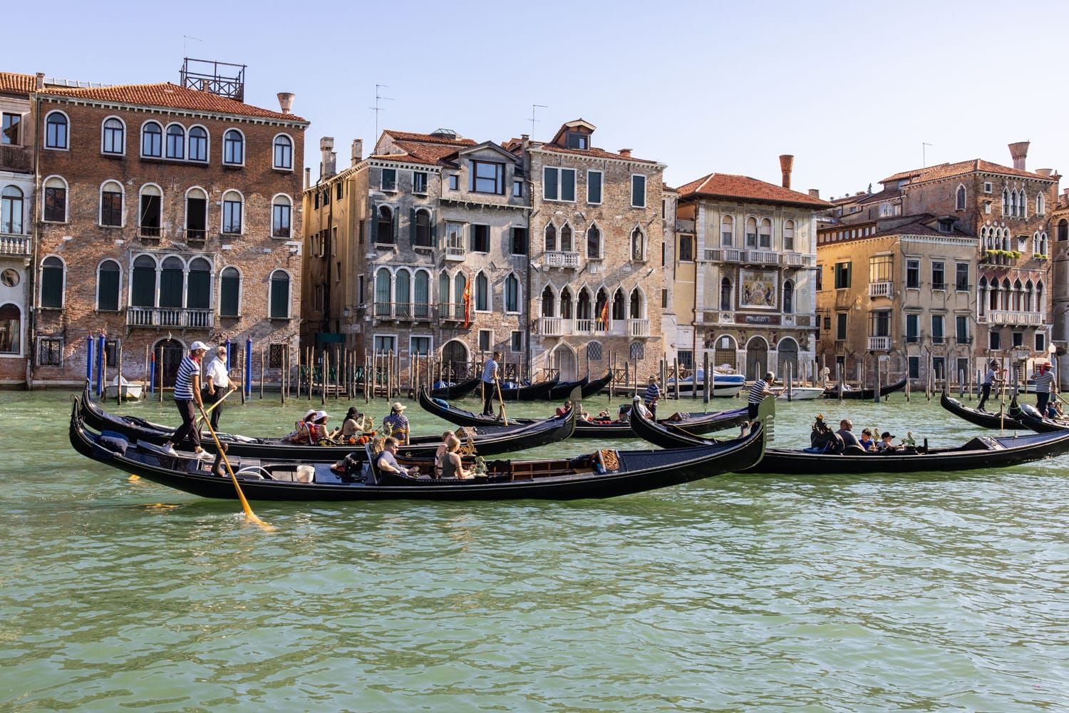 Venice Grand Canal from Gritti Palace