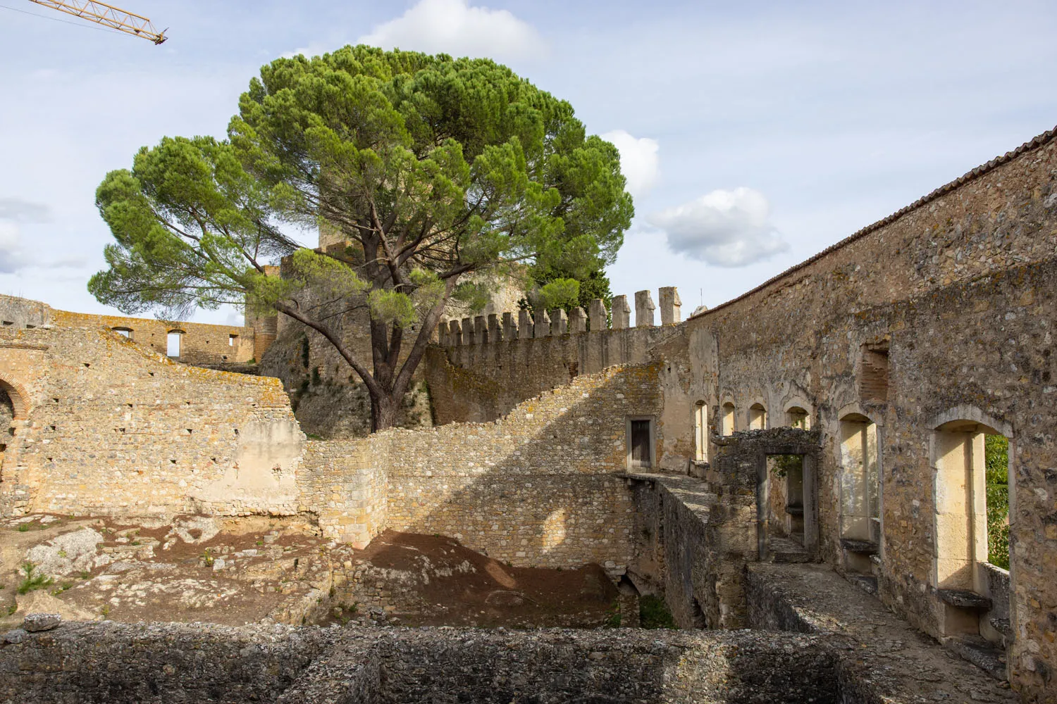 Castle of Tomar Walls Photo
