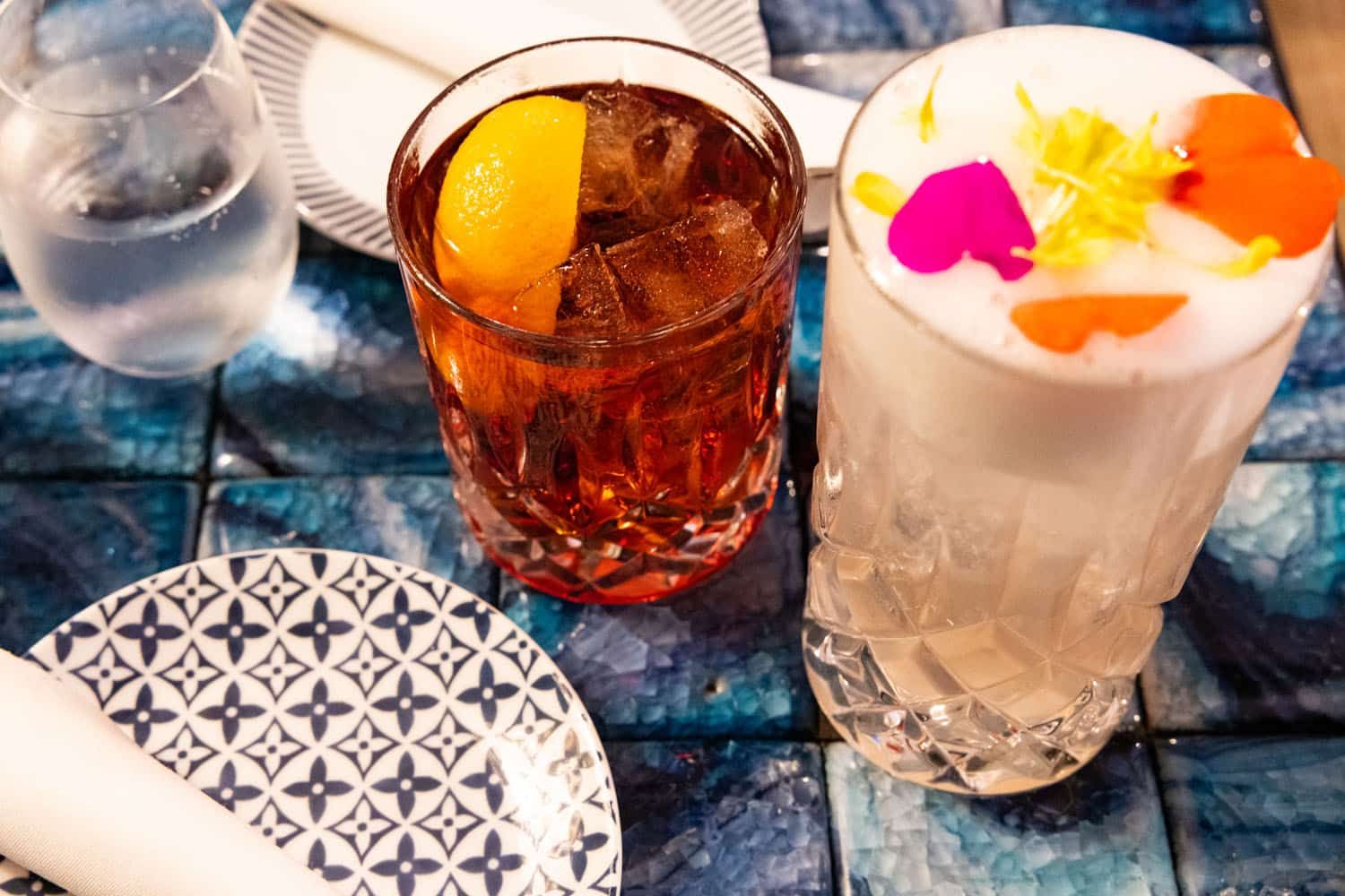 Cocktails Le Bar Vuitton Taormina