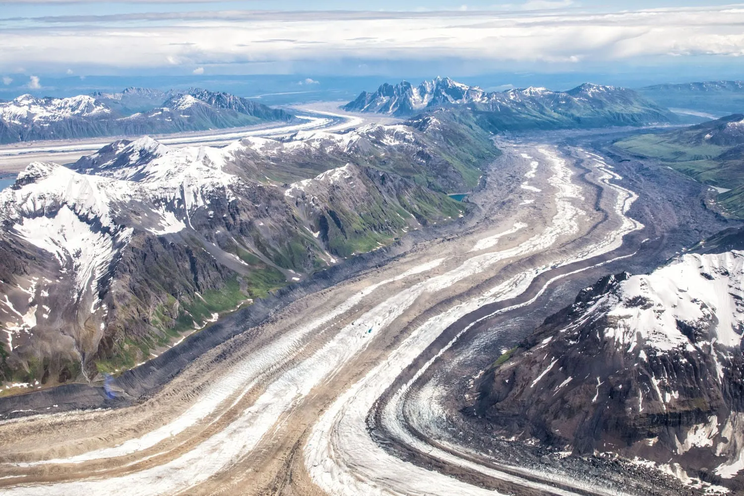 Glaciers in Denali