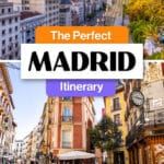 How to plan a Madrid, Spain itinerary. Best things to do in Madrid and include day trips to Toledo, Segovia, Avila.