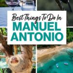 Best things to do in Manuel Antonio, Costa Rica. Best beaches, ziplining tours, night tours, Nauyaca Waterfall, and more.