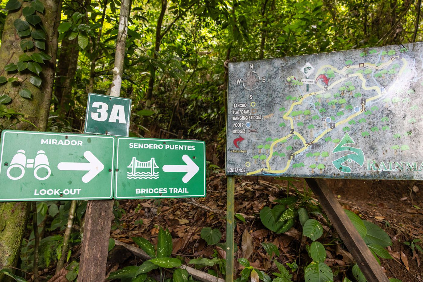 Rainmaker Park Trail Signs