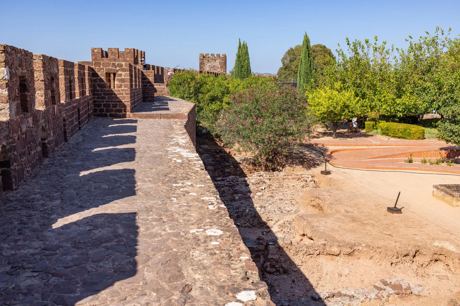 Silves Castle Walls