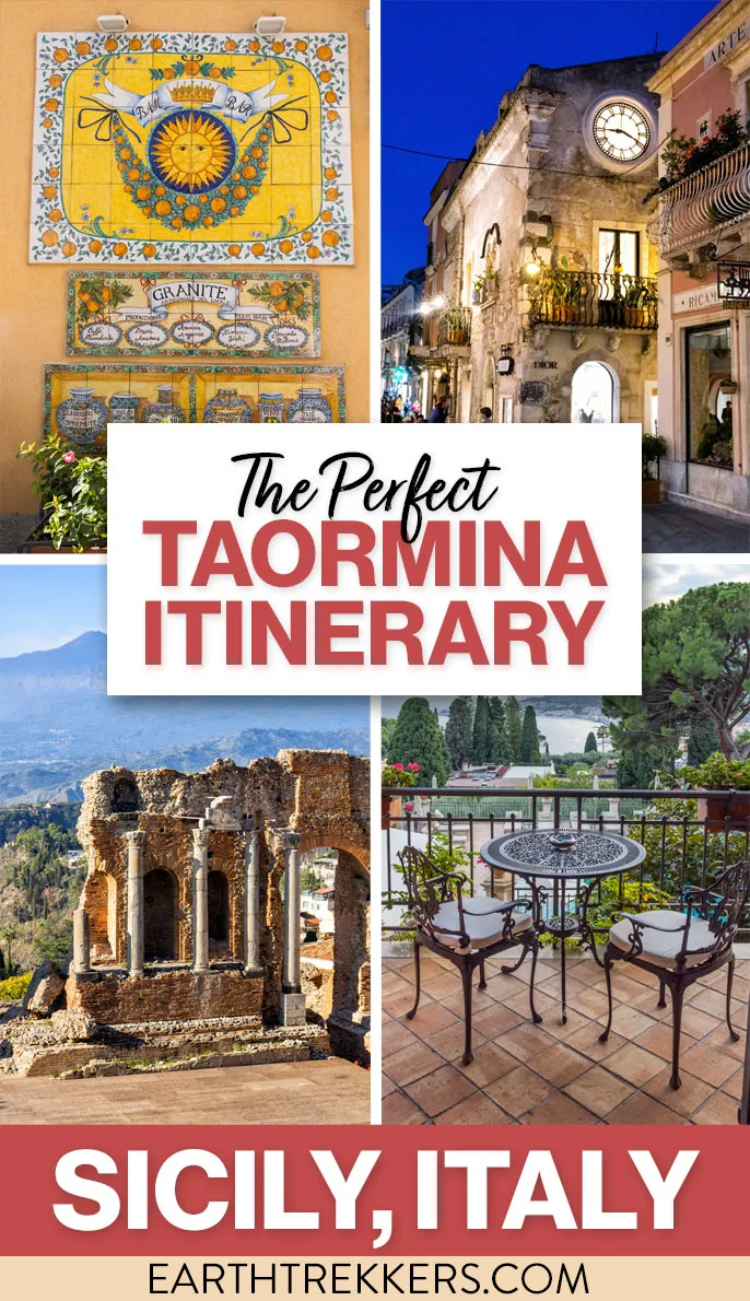 Taormina Itinerary Sicily Italy Travel