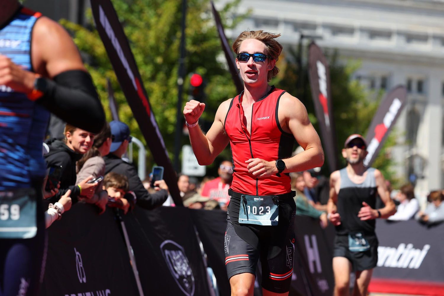 Tyler Rivenbark Race Finish