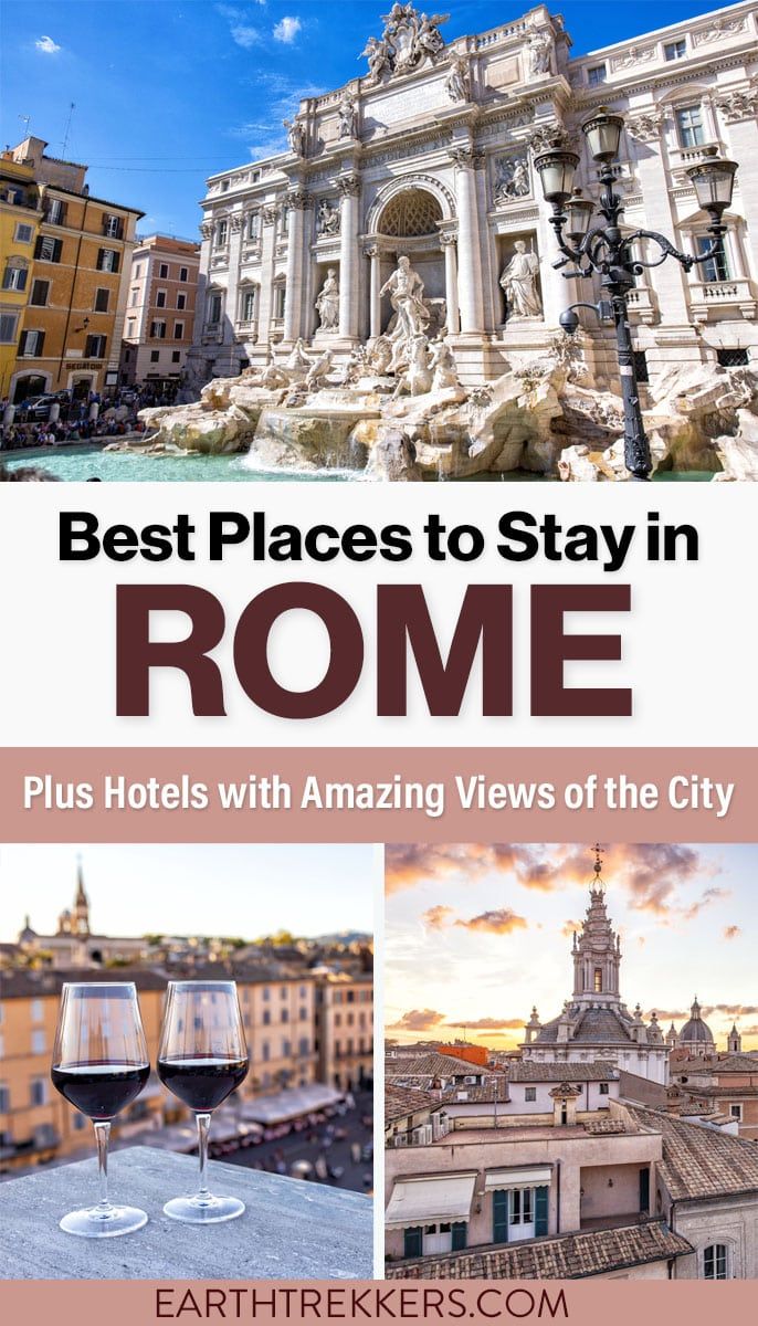 Best hotels and neighborhoods in Rome for your budget and traveling style. Stay in Trastevere, Monti, Testaccio, and more.