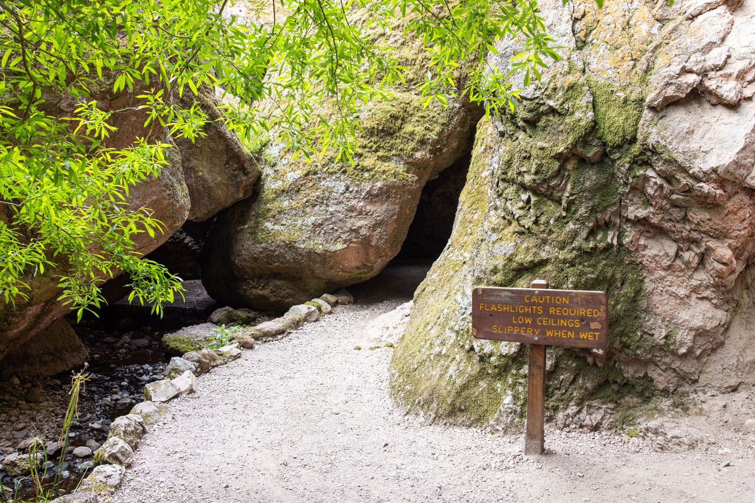 Bear Gulch Caves Entrance