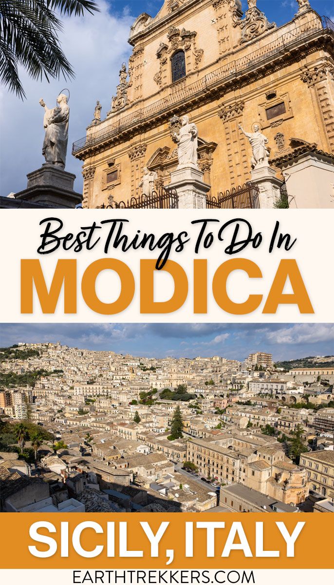 Best things to do in Modica, Sicily. Top attractions, best place to try Modica chocolate, and where to get the best views.
