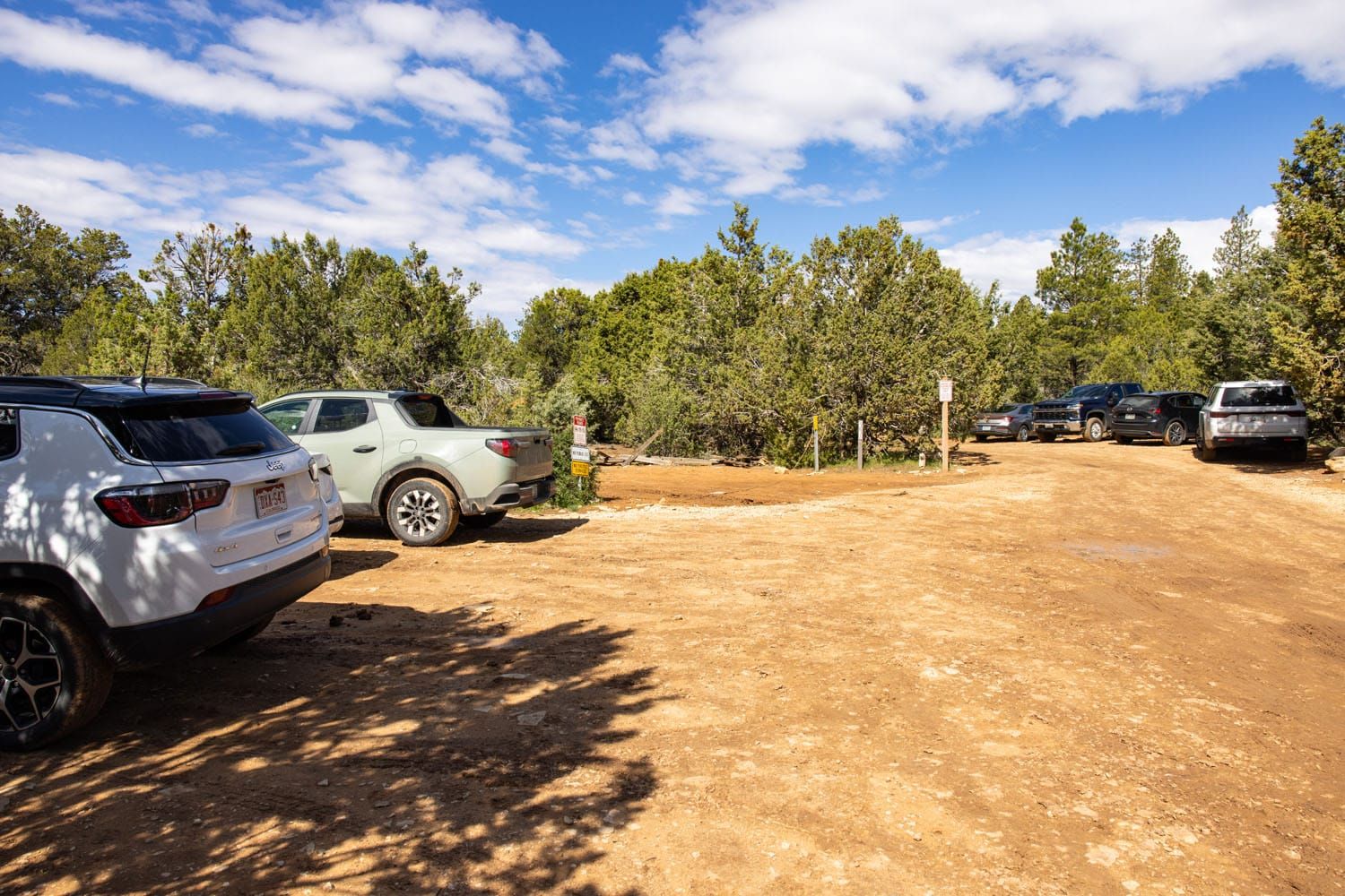 East Mesa Trailhead Parking Lot