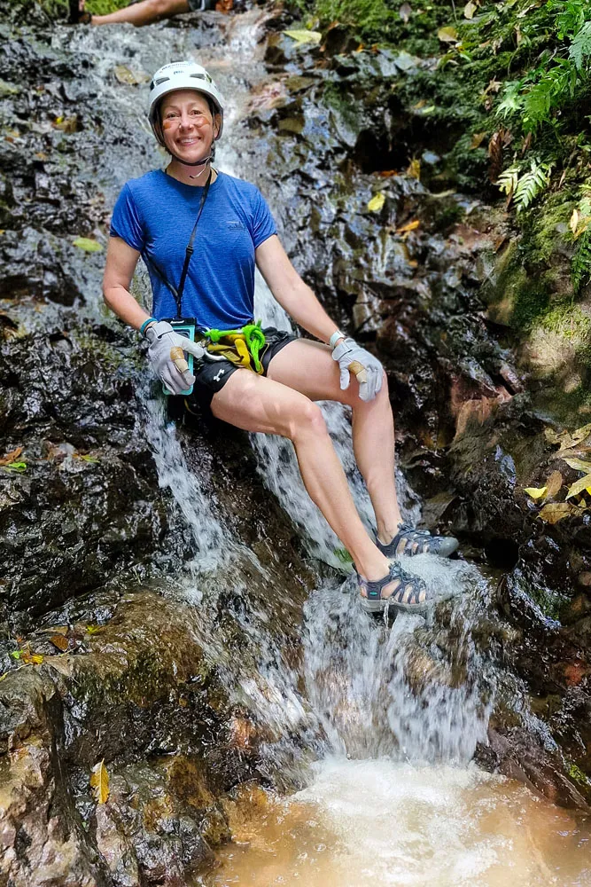 Julie Canyoning