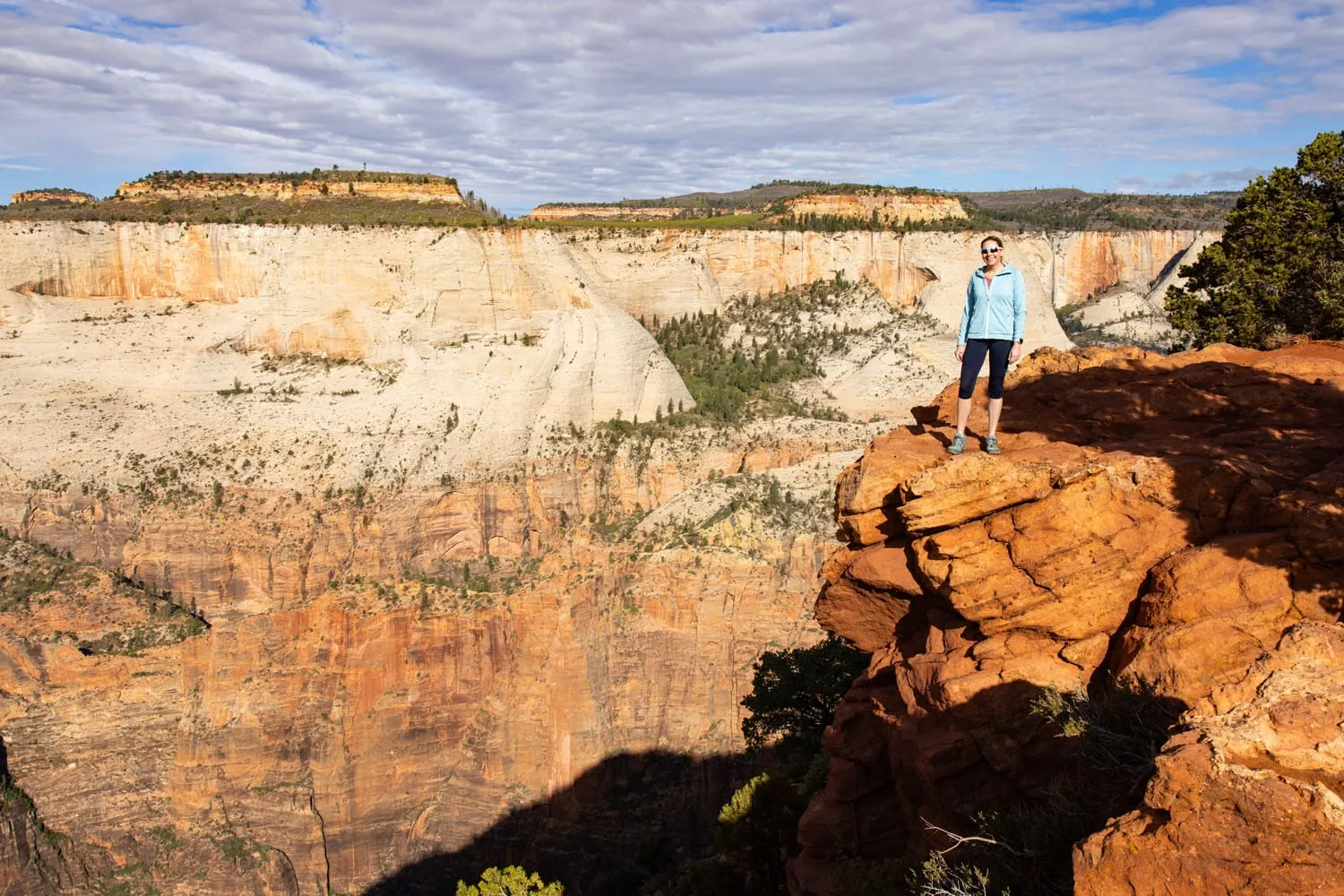 Julie at Observation Point
