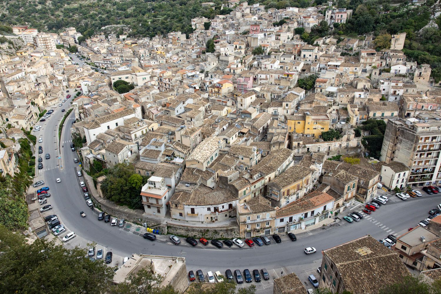 Modica Castle View