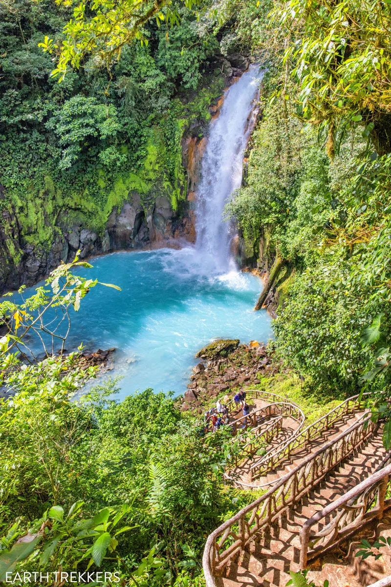 Rio Celeste Waterfall Costa Rica