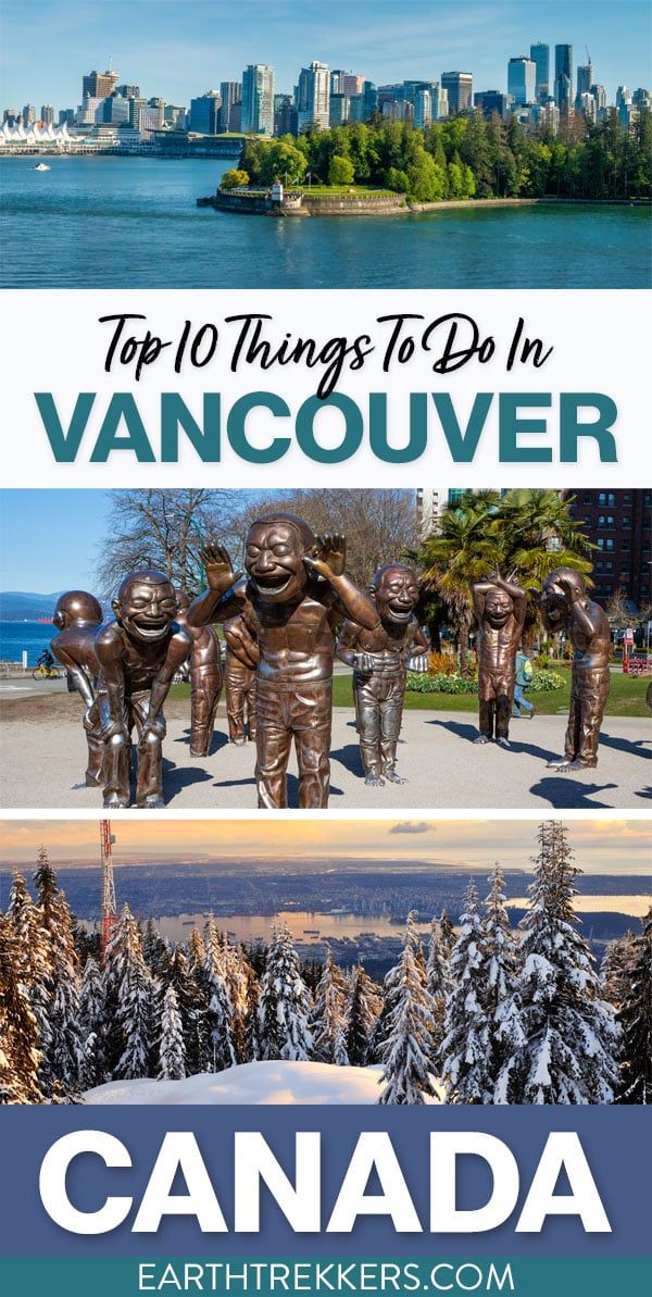 Best things to do in Vancouver. Top things to do in the city plus the best day trips to add to your itinerary.