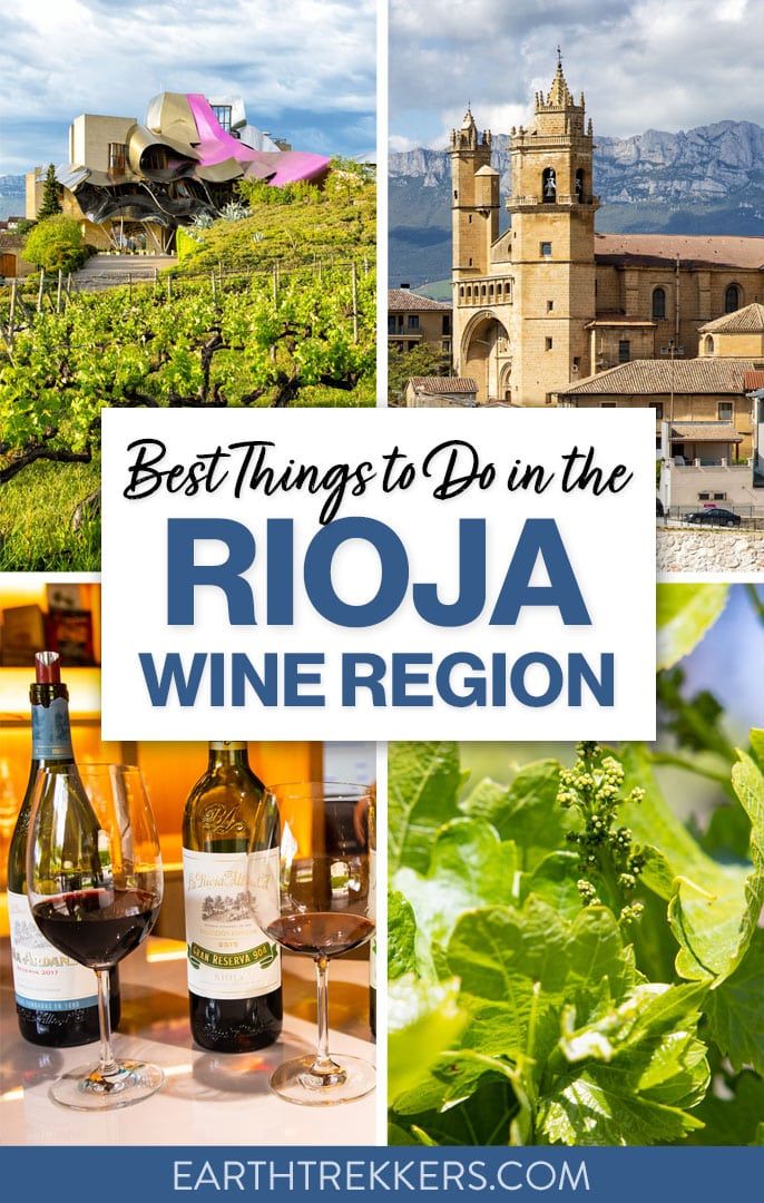 Top things to do in the Rioja Wine Region of Spain: wineries, Logrono, Haro, Laguardia, tapas.