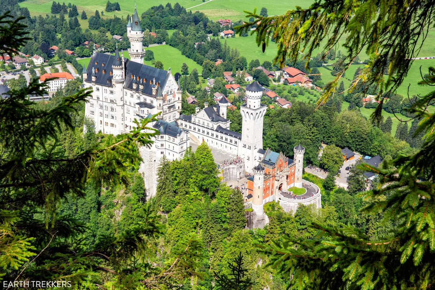 View of Neuschwanstein Castle