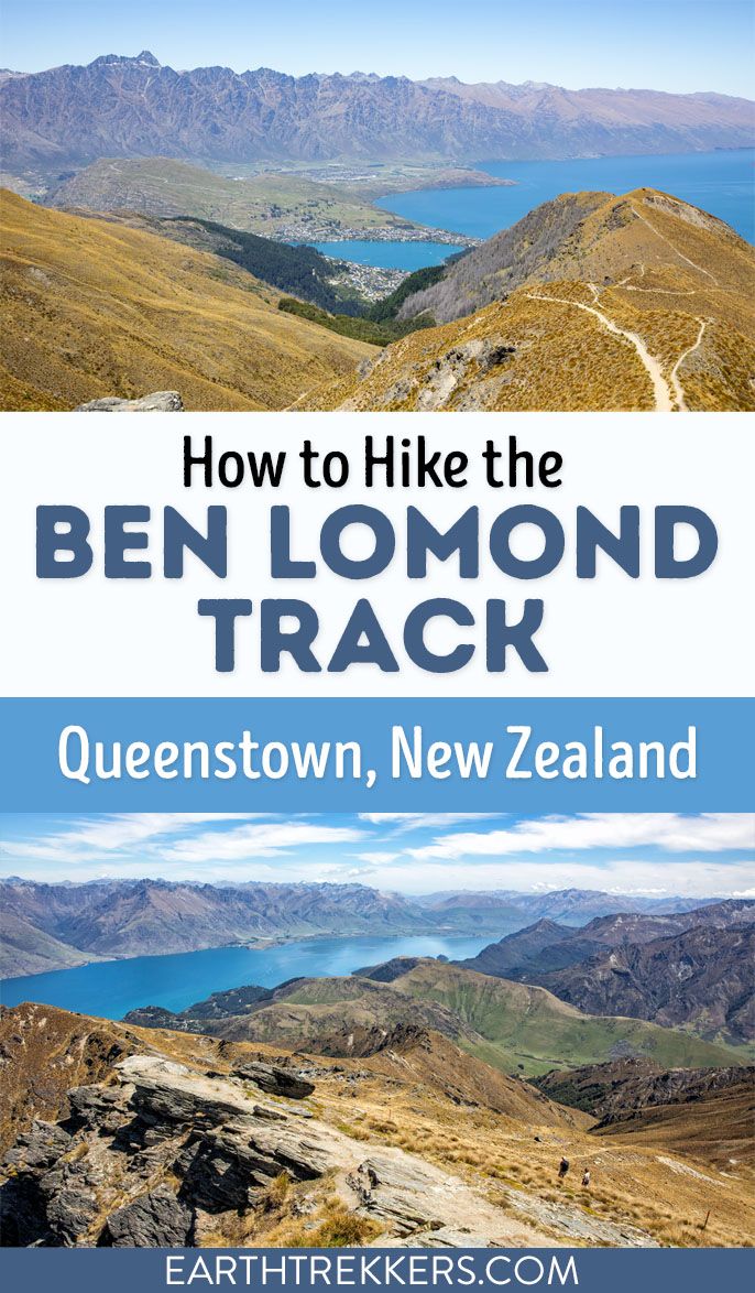 How to hike the Ben Lomond Track, the best hike in Queenstown, New Zealand.