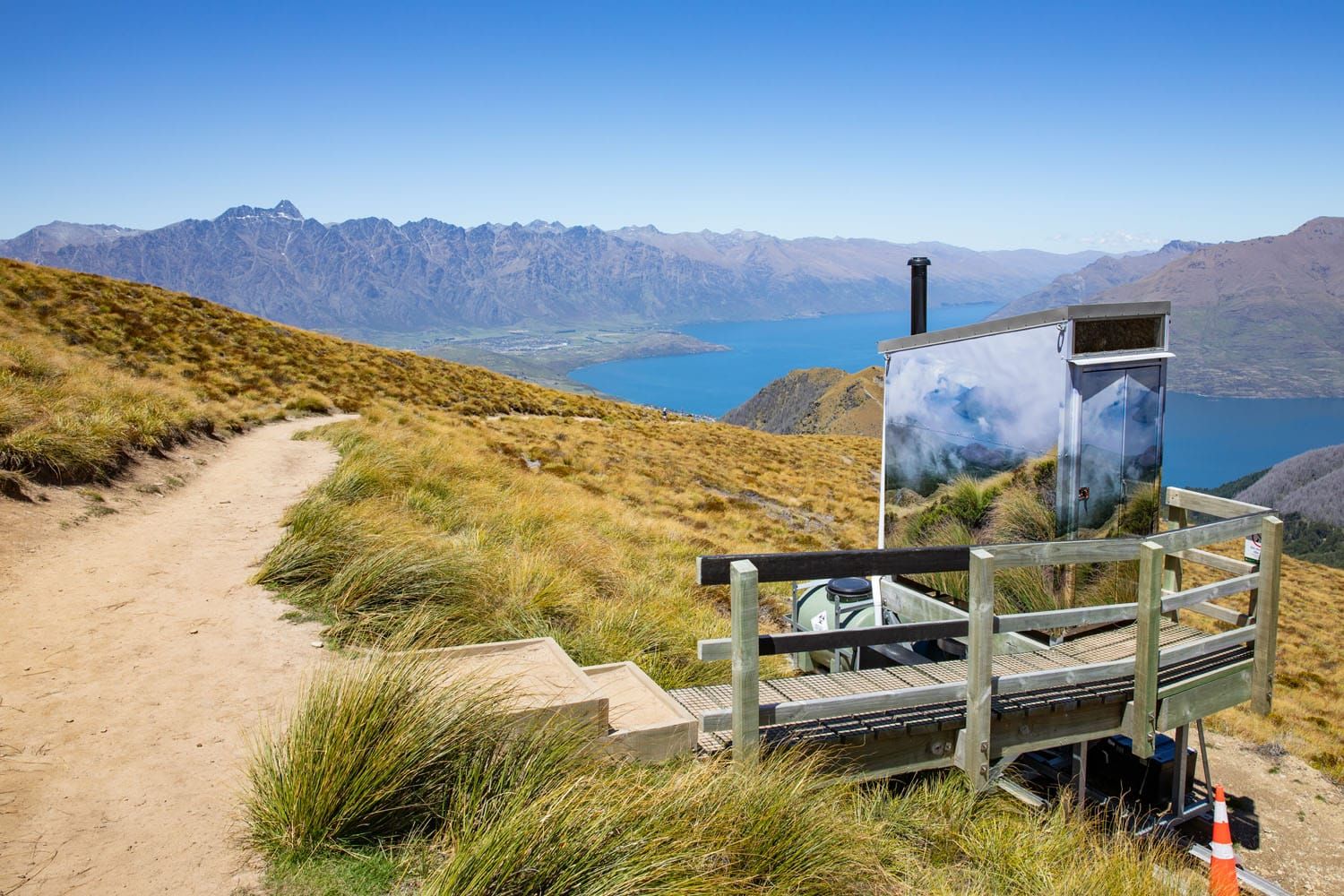 Ben Lomond Track Toilet