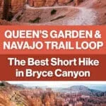 Bryce Canyon Hike Queens Garden Trail