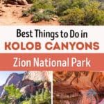 Kolob Canyon Zion National Park