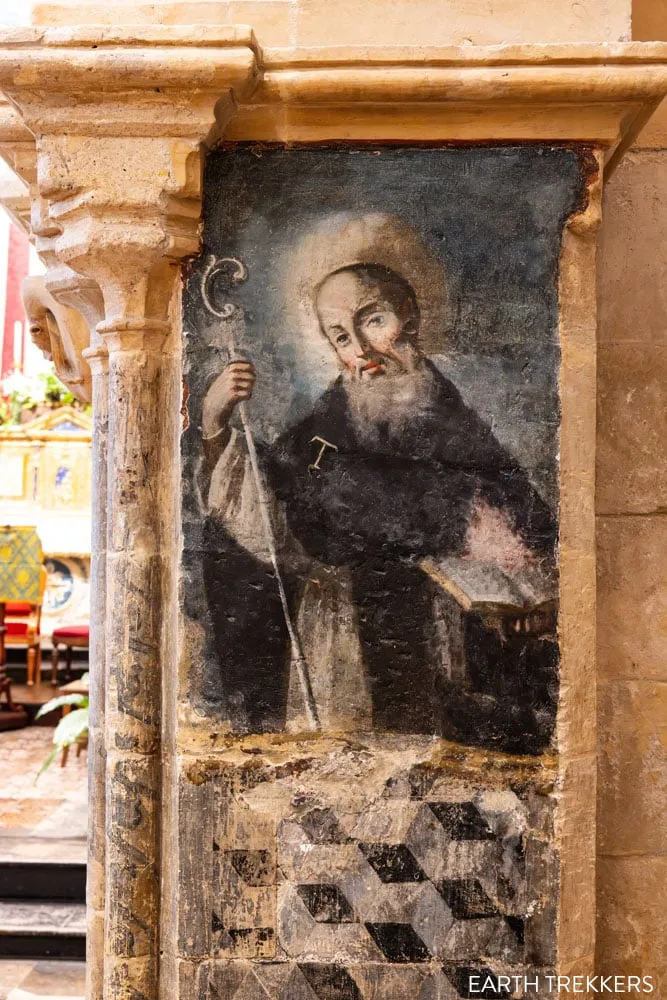 Ragusa Church Fresco