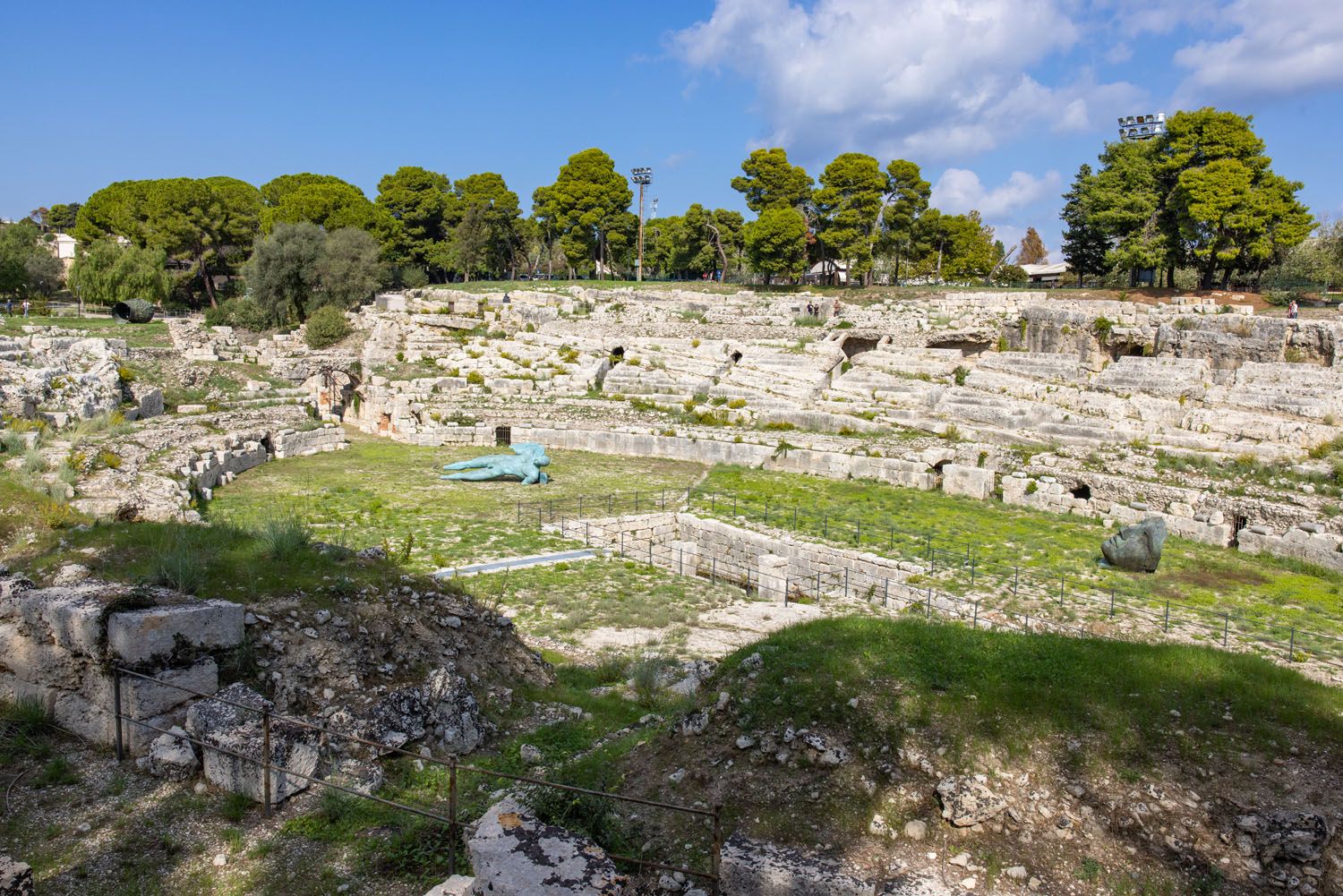 Roman Amphitheater Syracuse Ortigia