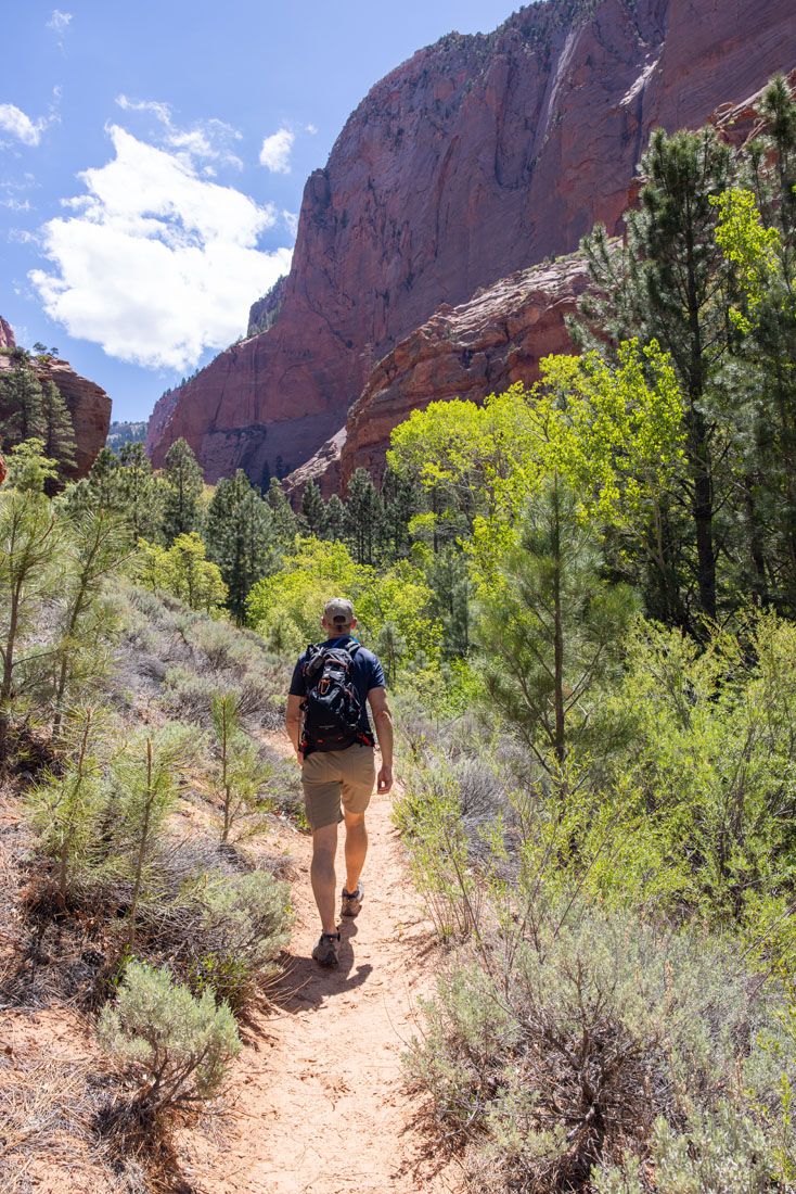 Tim in Kolob Canyons