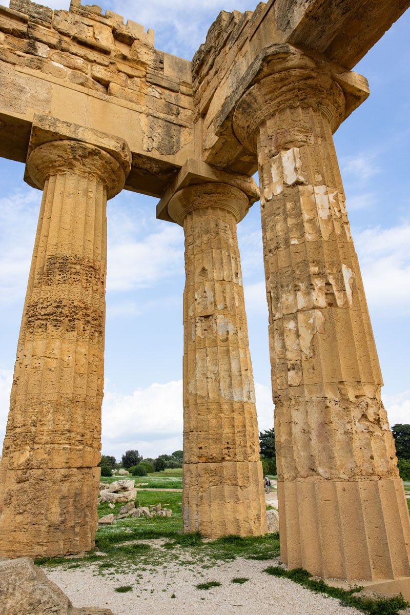 Columns Selinunte Sicily