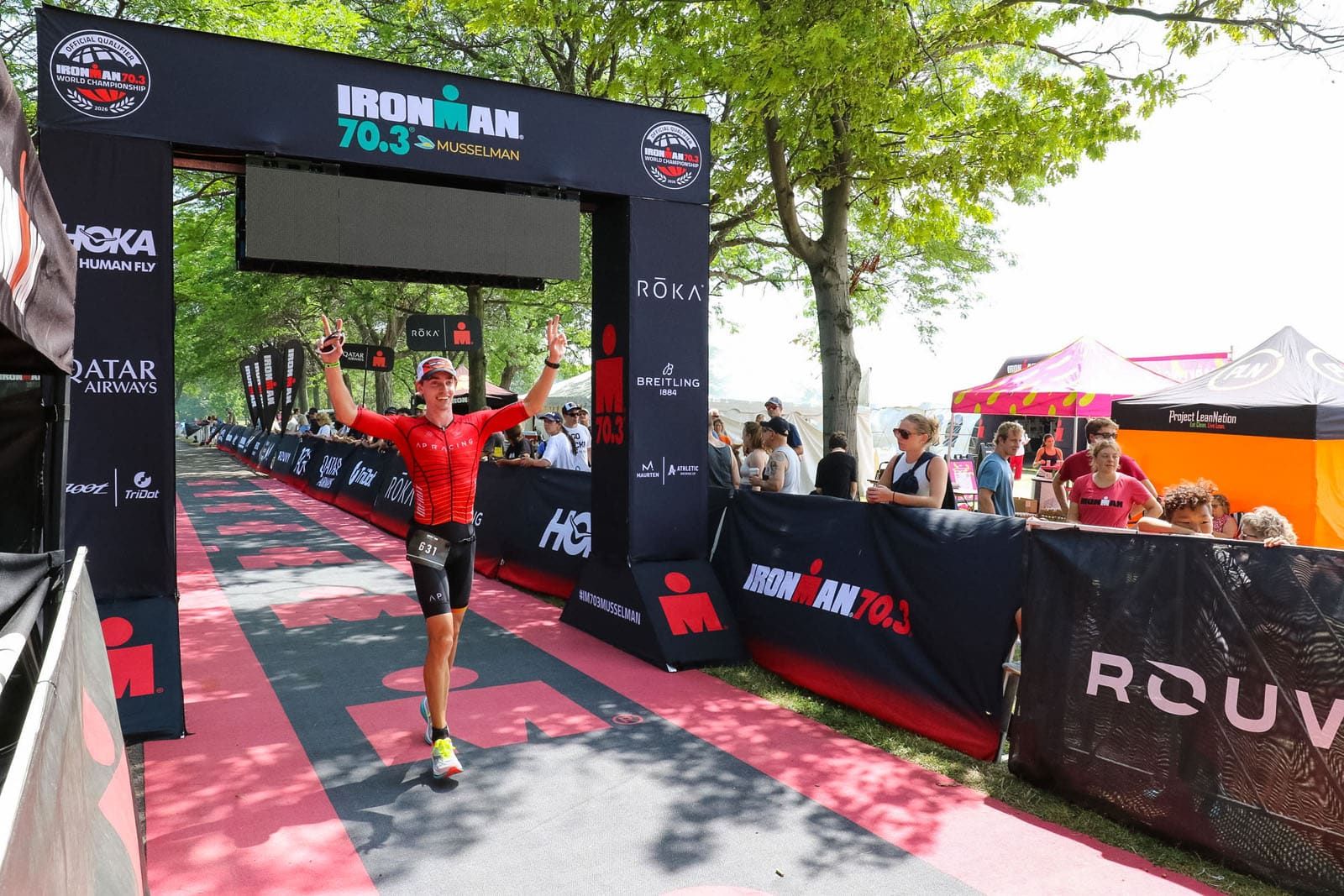 Ironman Musselman Race Finish Line