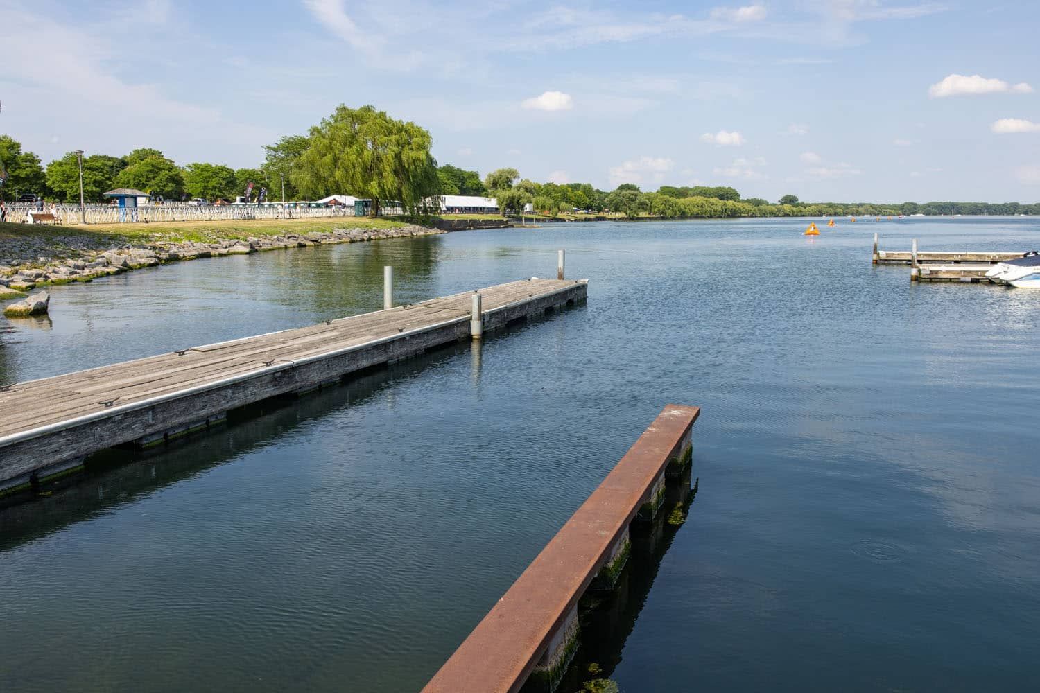 Ironman Musselman Swim Exit