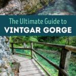 Ultimate Guide to visiting Vintgar Gorge in Triglav National Park, Lake Bled, Slovenia.