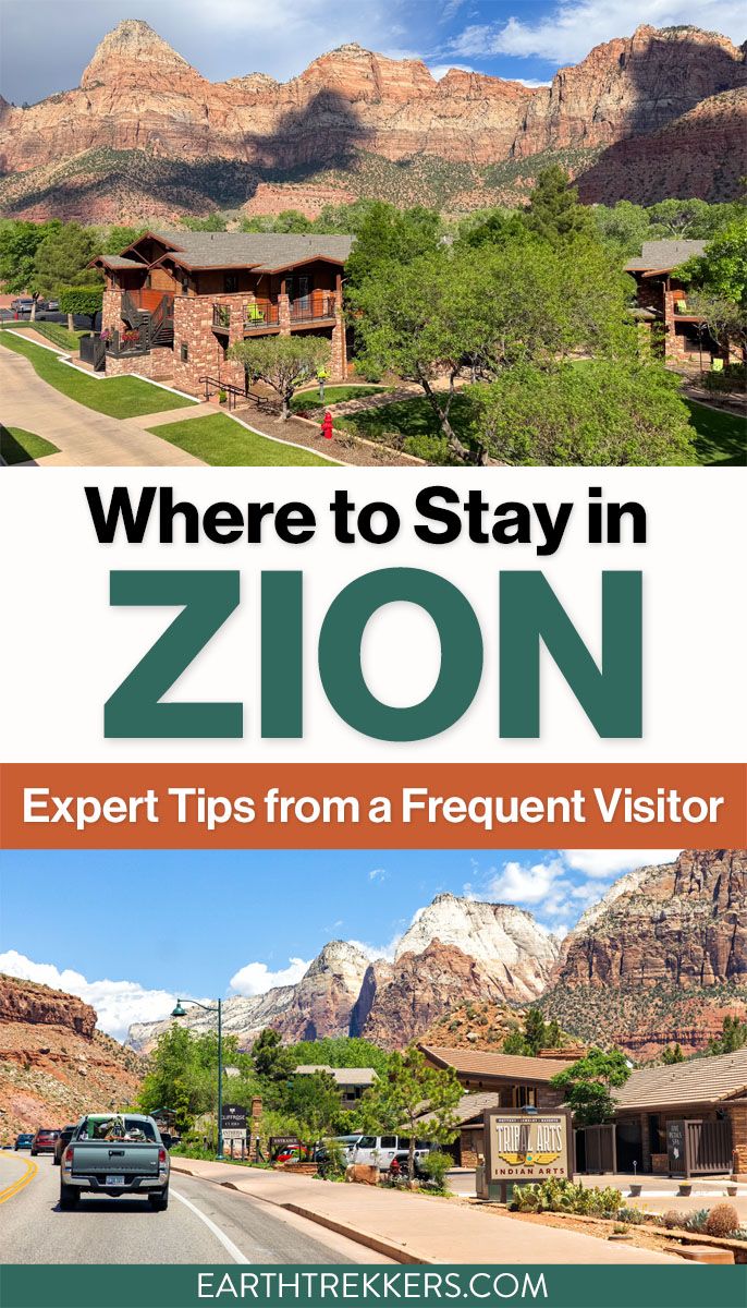 Where to Stay Zion National Park