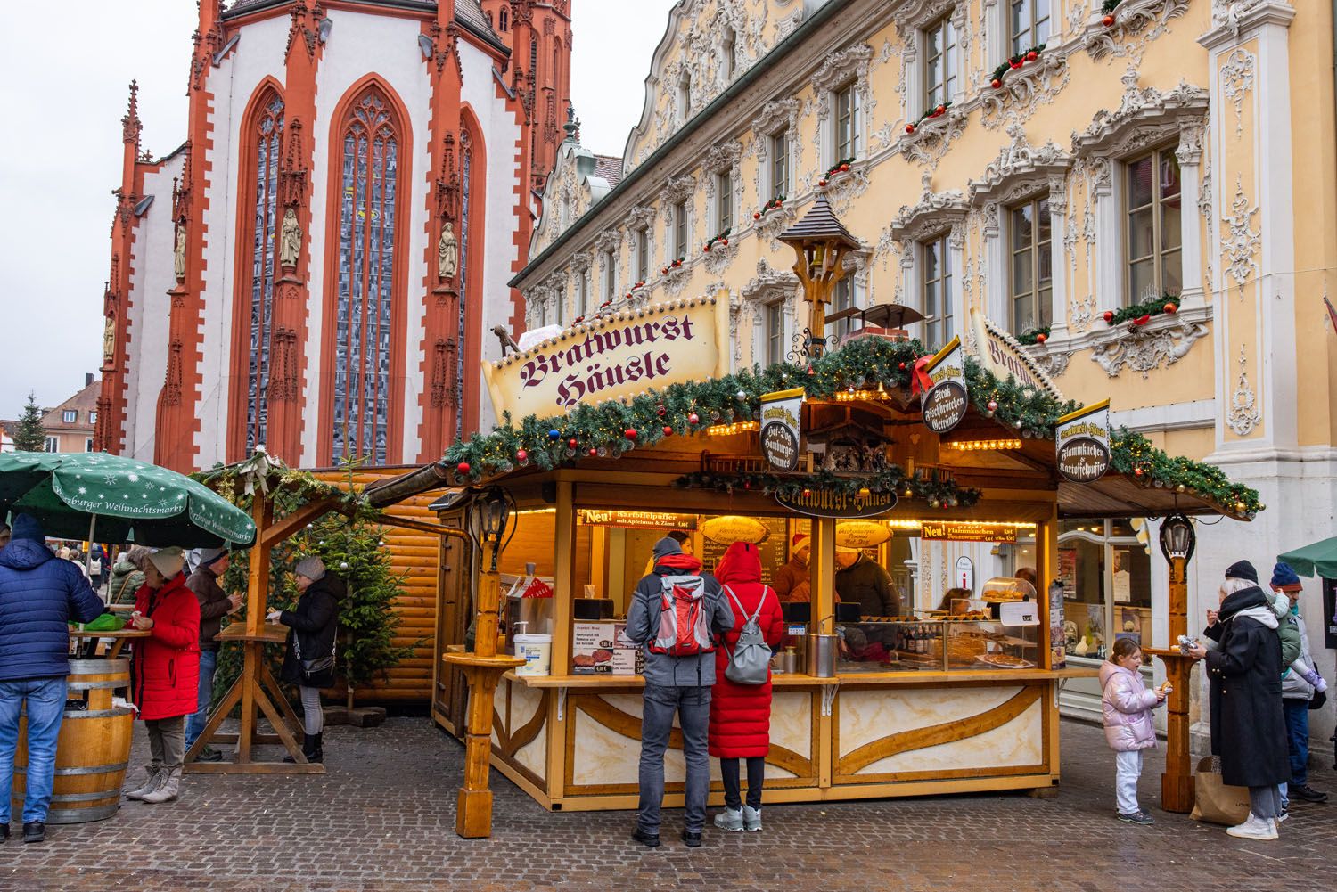 Wurzburg Christmas Market Photo