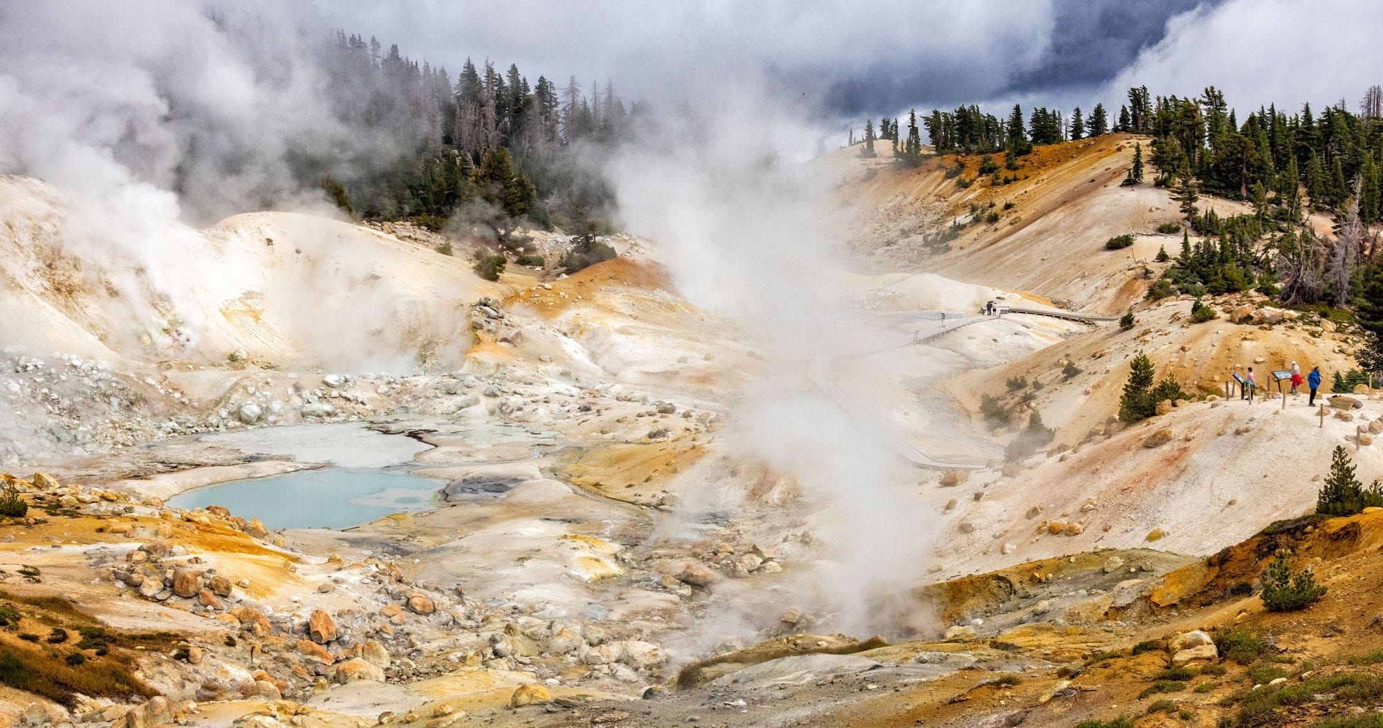 Bumpass Hell Lassen Volcanic