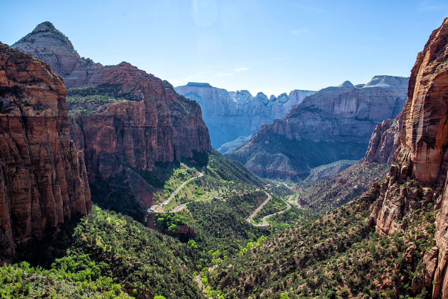 Canyon Overlook View
