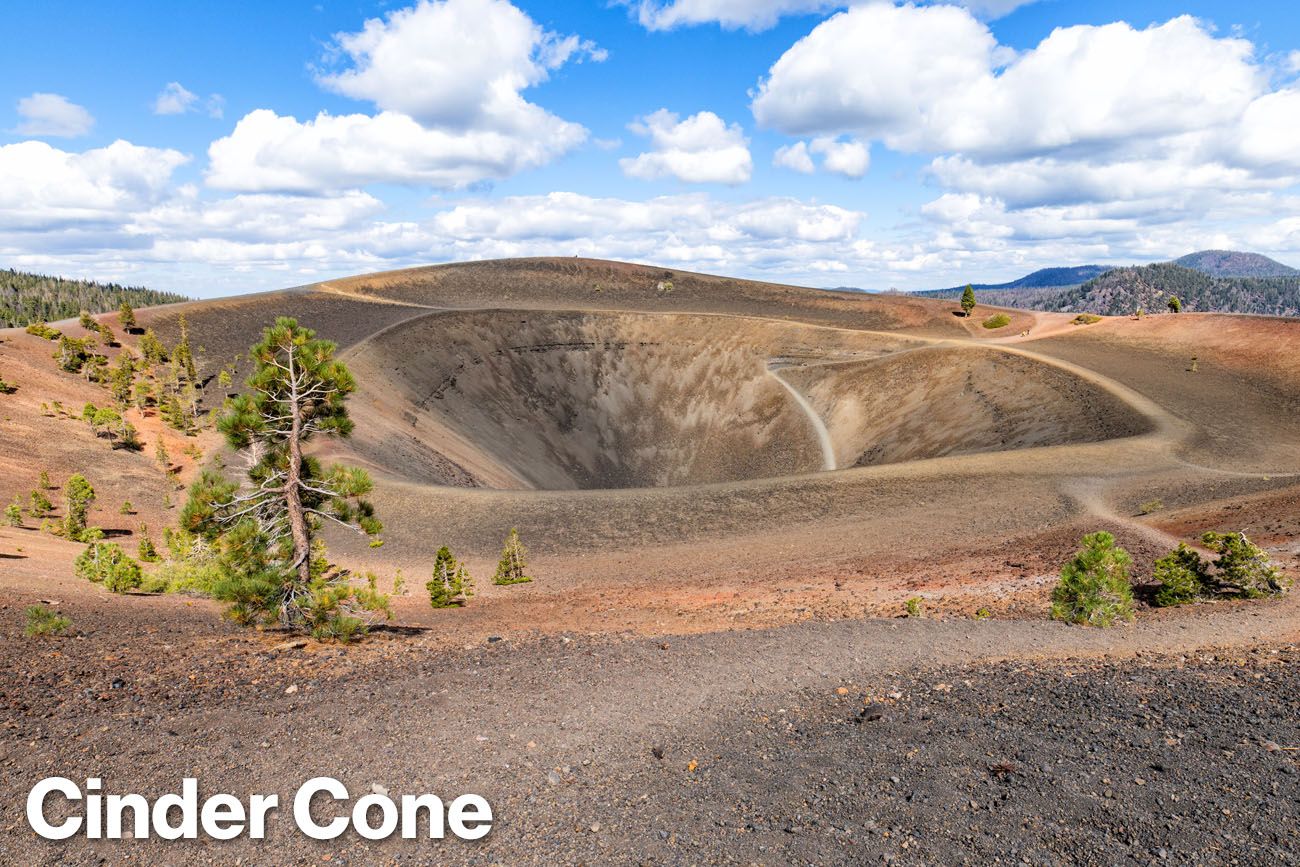 Cinder Cone Lassen Volcanic