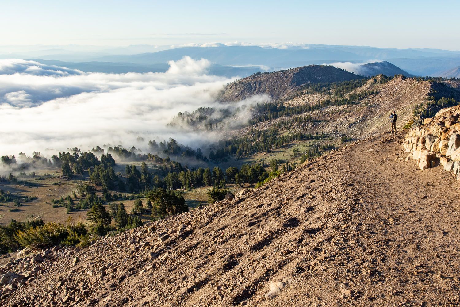 Lassen Peak Trail Morning