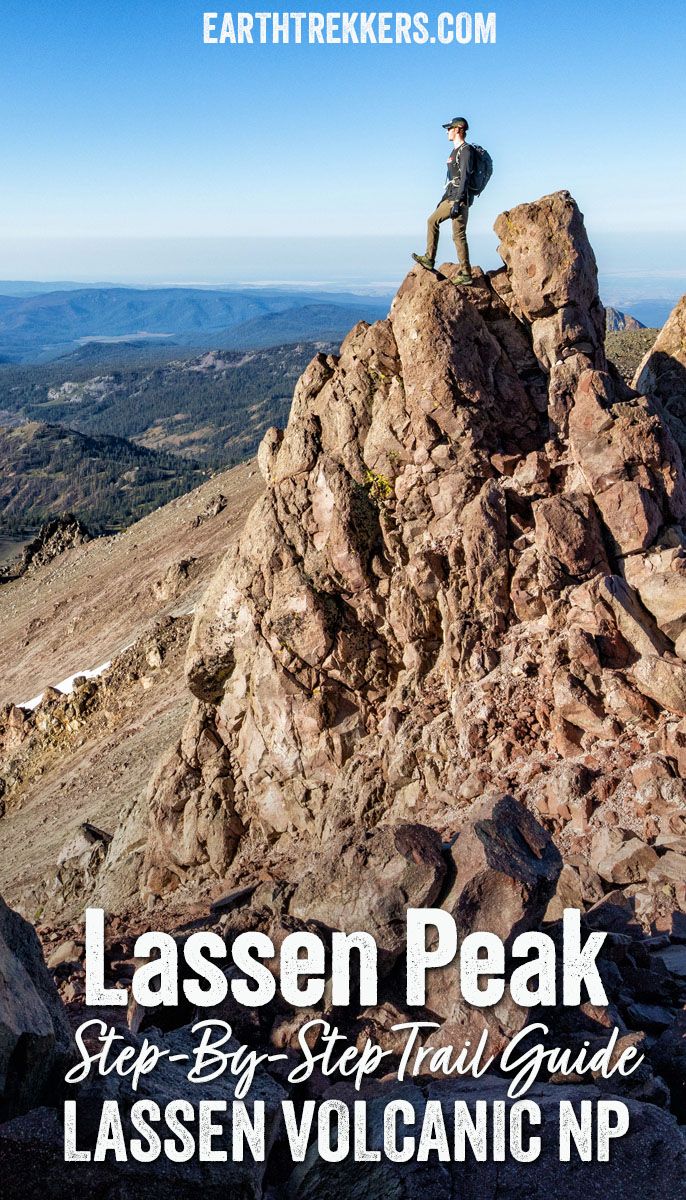How to hike the Lassen Peak Trail in Lassen Volcanic National Park, California. Hiking stats, map, and expert tips.