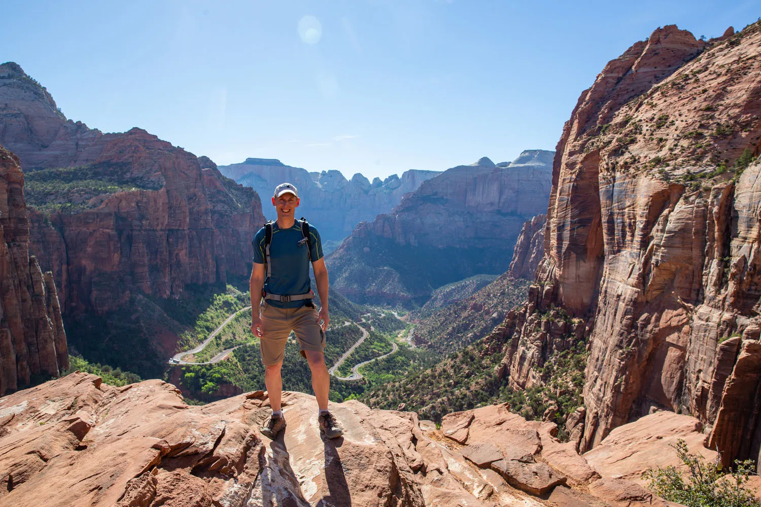 Tim at Canyon Overlook