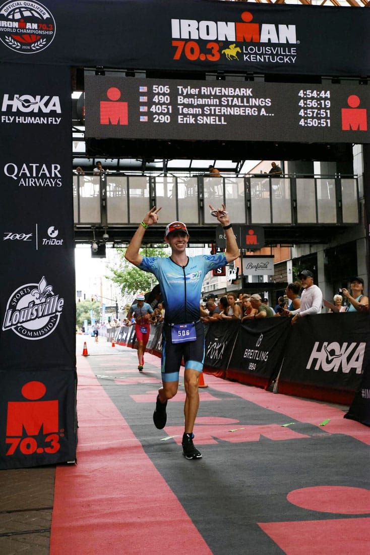 Tyler Rivenbark Louisville Triathlon