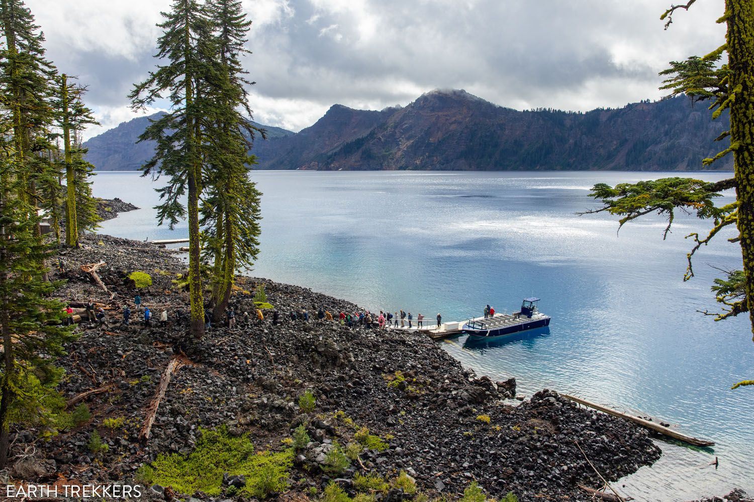 Wizard Island Boat Dock