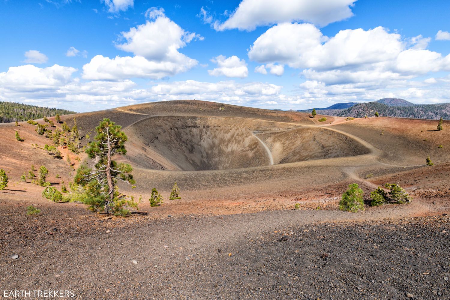 Cinder Cone Hike Lassen Volcanic