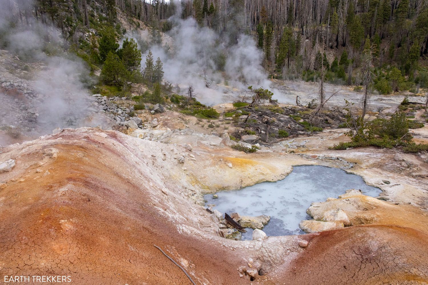 Devils Kitchen Lassen Volcanic