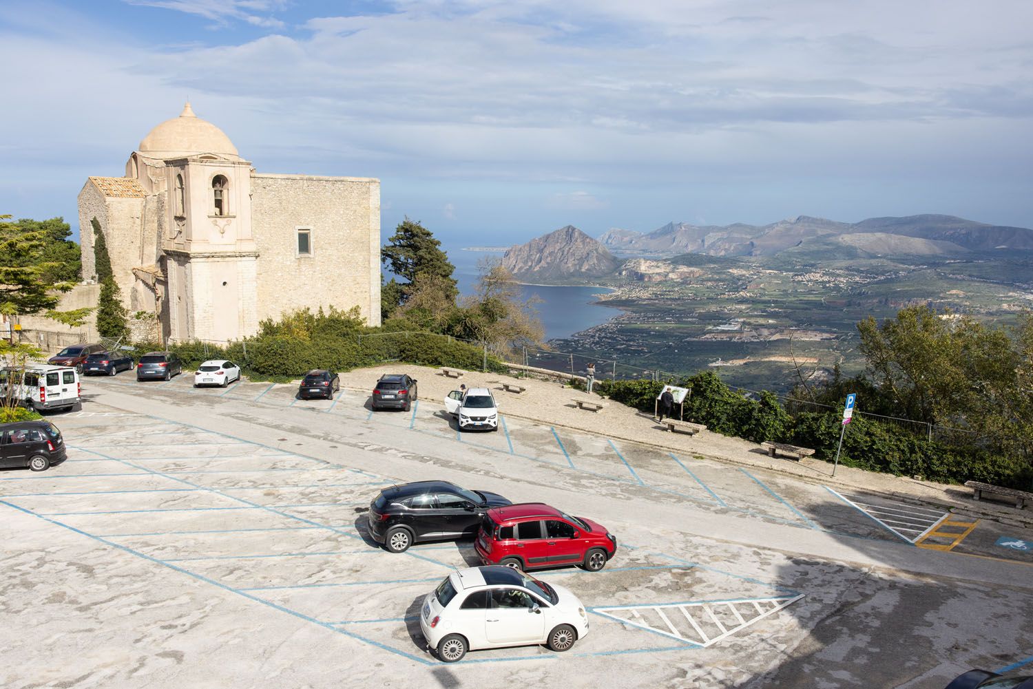 Erice Parking Lot