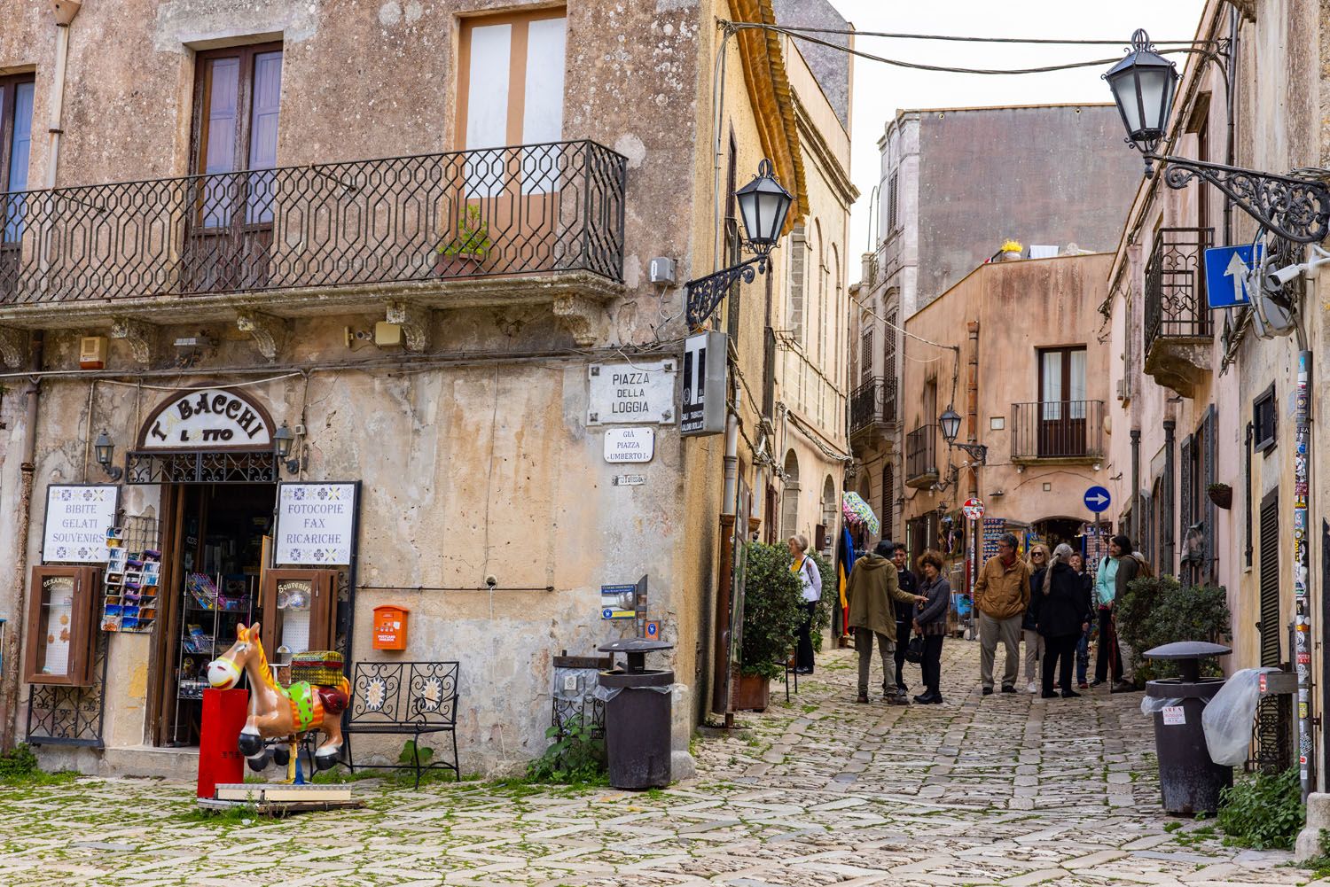 Erice Street Sicily