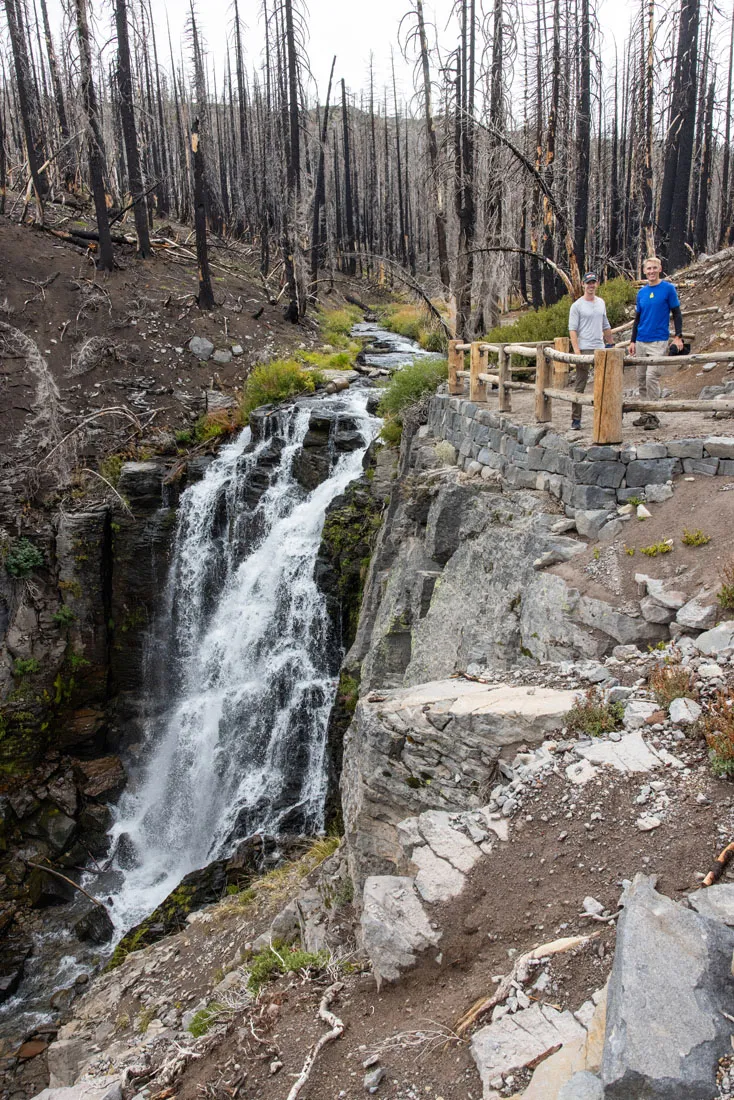 Tyler and Tim at Kings Creek Falls