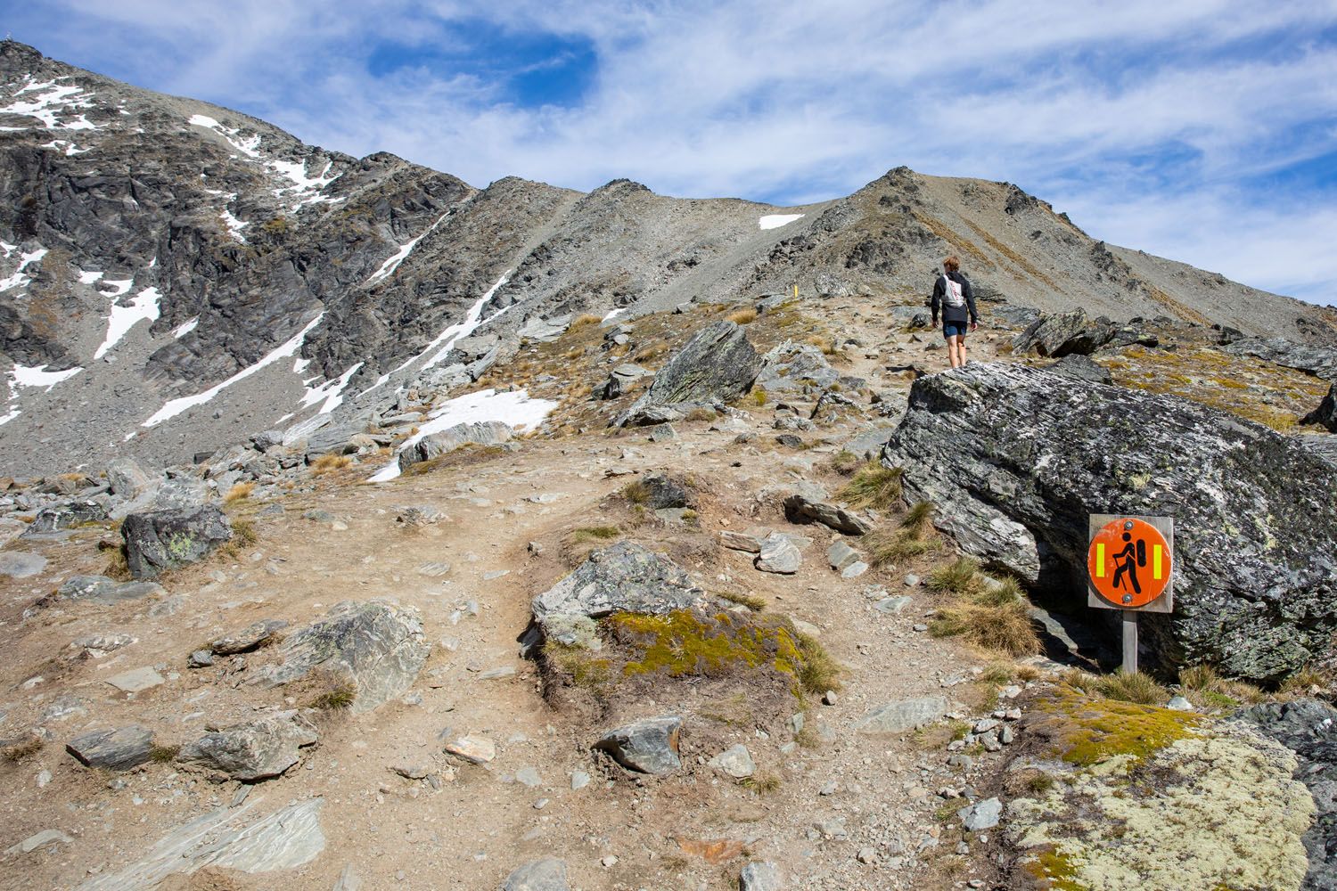 Lake Alta Track Photo